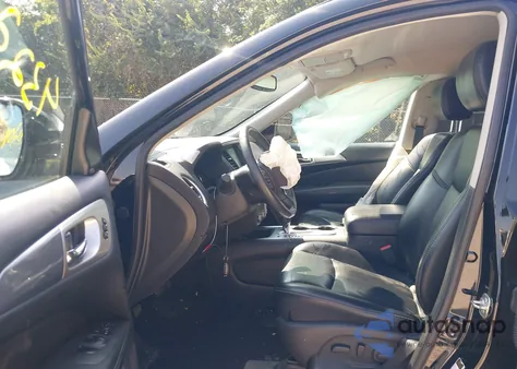 2017 Nissan Pathfinder Sl z USA, uszkodzony, nr VIN 5N1DR2MN0HC693053